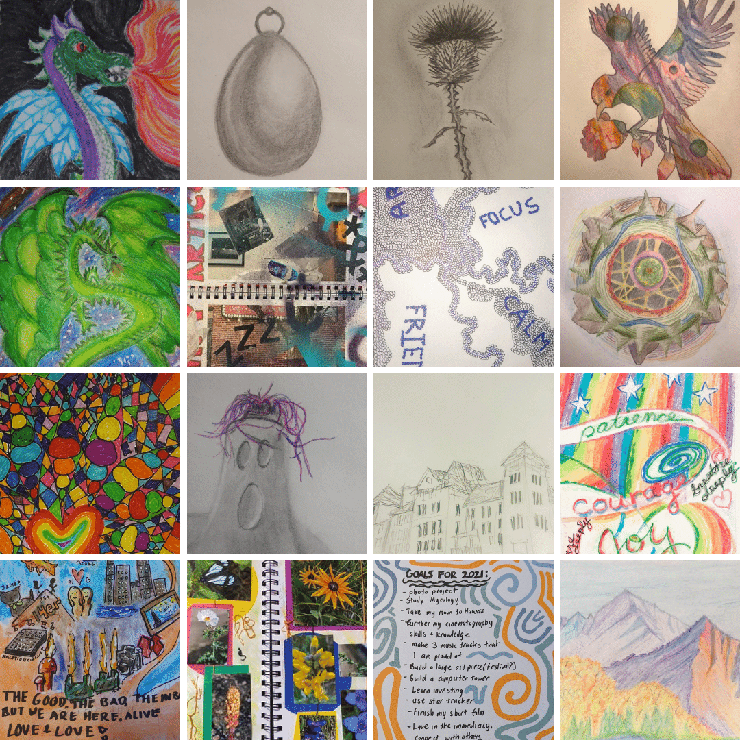 a selection of examples from the notebook project